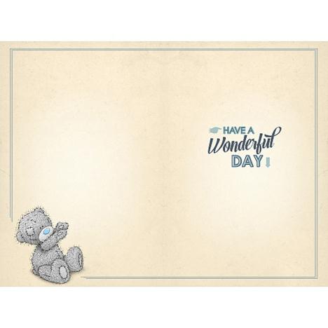 1st Fathers Day Me to You Bear Card Extra Image 1
